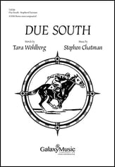 Due South SATB Choral Score cover